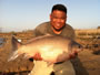 Josef Raguro (peg 15) with a 33.3 lb smallmouth buffalo. Lake Fork, TX