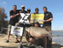 Team Extreme Carp Fishing with the Lake Fork record setting Buffalo Bob (66.0 lb). Lake Fork, TX