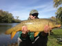 Duncan Maclean with a 12.5 lb common caught during session 5 of the Fall '12 season of the Wild Carp Club of Central NY.