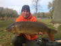 Jason Bernhardt with a 21.13 lb common caught during Session 5 of the Wild Carp Club of Central NY.