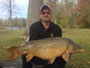 Rick Greenier with a 22.5 lb common caught during Session 5 of the Wild Carp Club of Central NY.