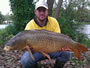 Matt Broekhuizen with a 28 lb, 11 0z common caught during session 4 of Wild Carp Club of Central NY.