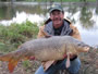 Bill Markle with the Big Fish (27.10 lb) of the 2011 Wild Carp Fall Qualifier in Baldwinsville, NY.