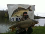 Iaon Iacob with 29.5 lb common caught during the '12 Wild Carp Fall Qualifier in Baldwinsville, NY.