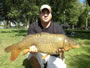 Tom Chairvolotti with an 18.15 lb common caught during hour 8.