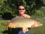 Chris West with an 11.14 lb common caught at the start of hour 10 of the Shootout.